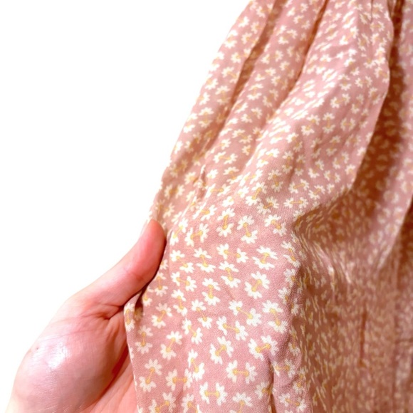 NWT Hatch The Lucia Dress in Blush Daisy Pink Size 0 - Picture 4 of 13